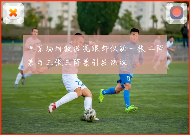 申京场均数据亮眼却仅获一张二阵票与三张三阵票引发热议